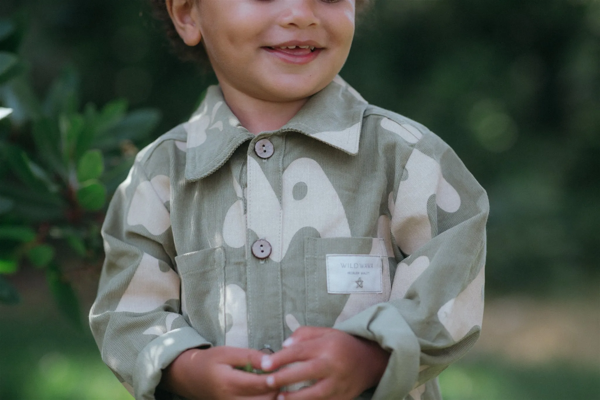 Buttons Jumpsuit - Olive Apple