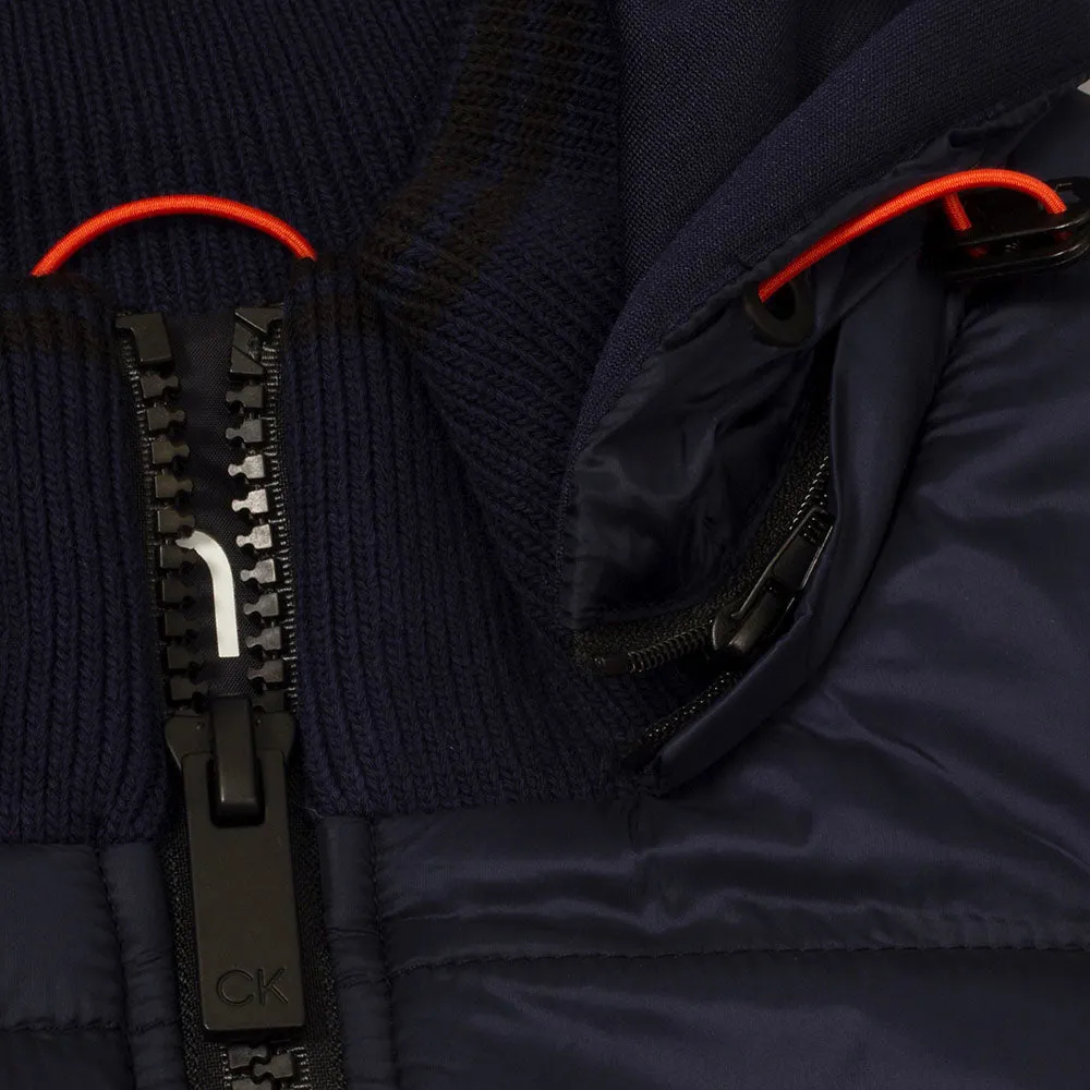 Calvin Klein Somme Valley Hybrid Gilet - Peacoat