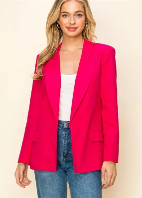 Fuchsia Blazer