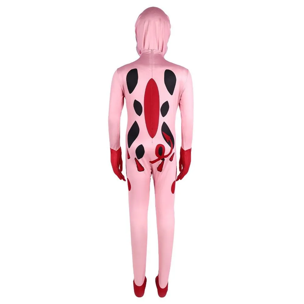 Hazbin Hotel Nugget Jumpsuit Adult Kids Cosplay Costume Outfits Halloween Carnival Suit
