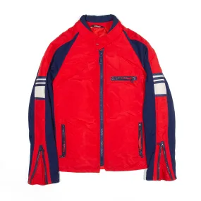 PROTECTOR EXCLUSIVE Jacket Red 90s Nylon Sherpa Lined Mens M
