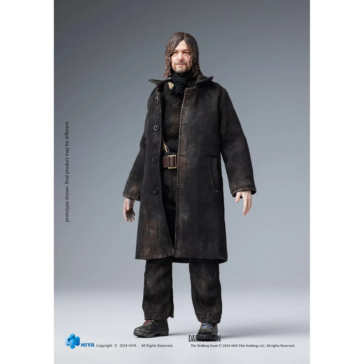 The Walking Dead Daryl Dixon Exquisite Super 1:12 Scale Action Figure - Hiya Toys