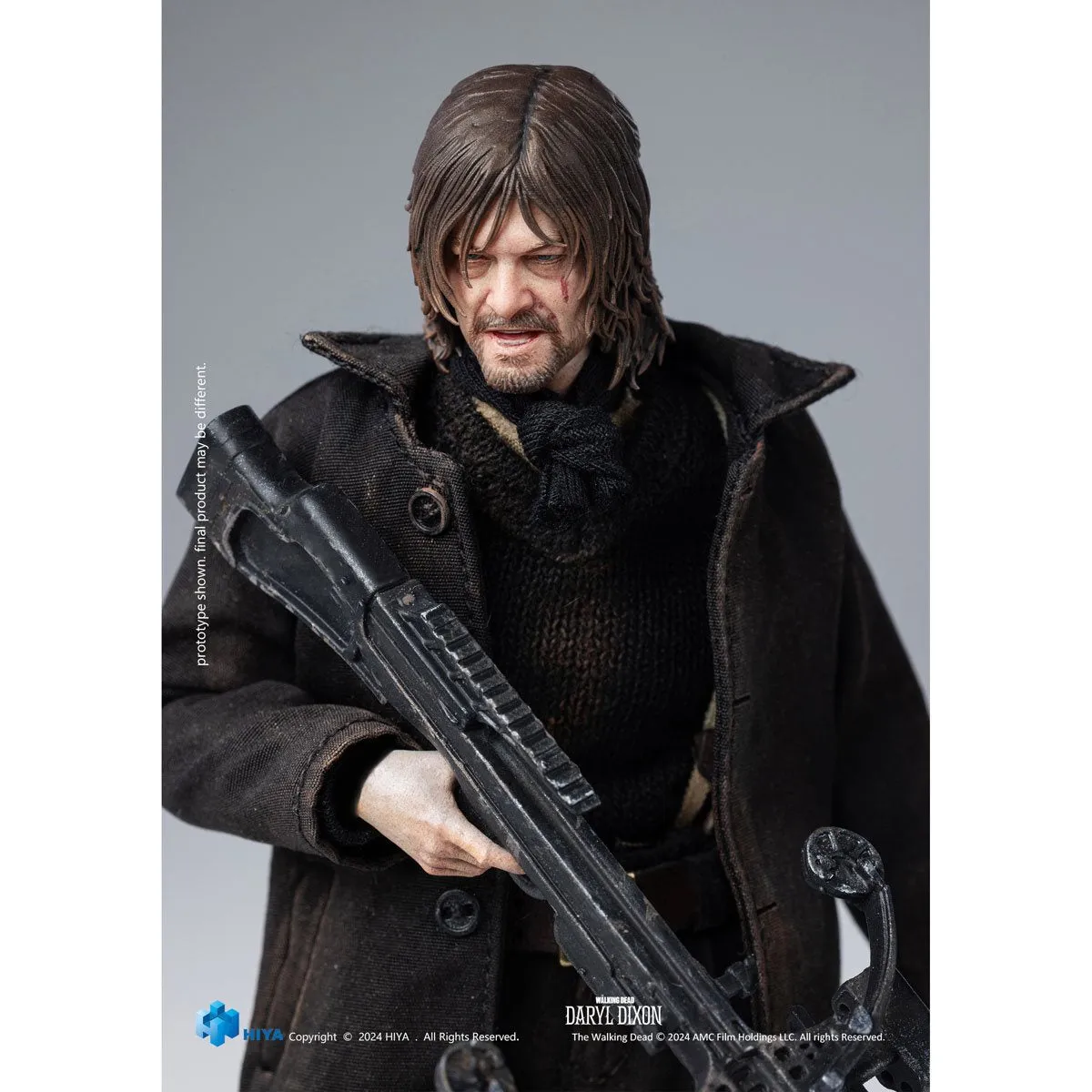 The Walking Dead Daryl Dixon Exquisite Super 1:12 Scale Action Figure - Hiya Toys