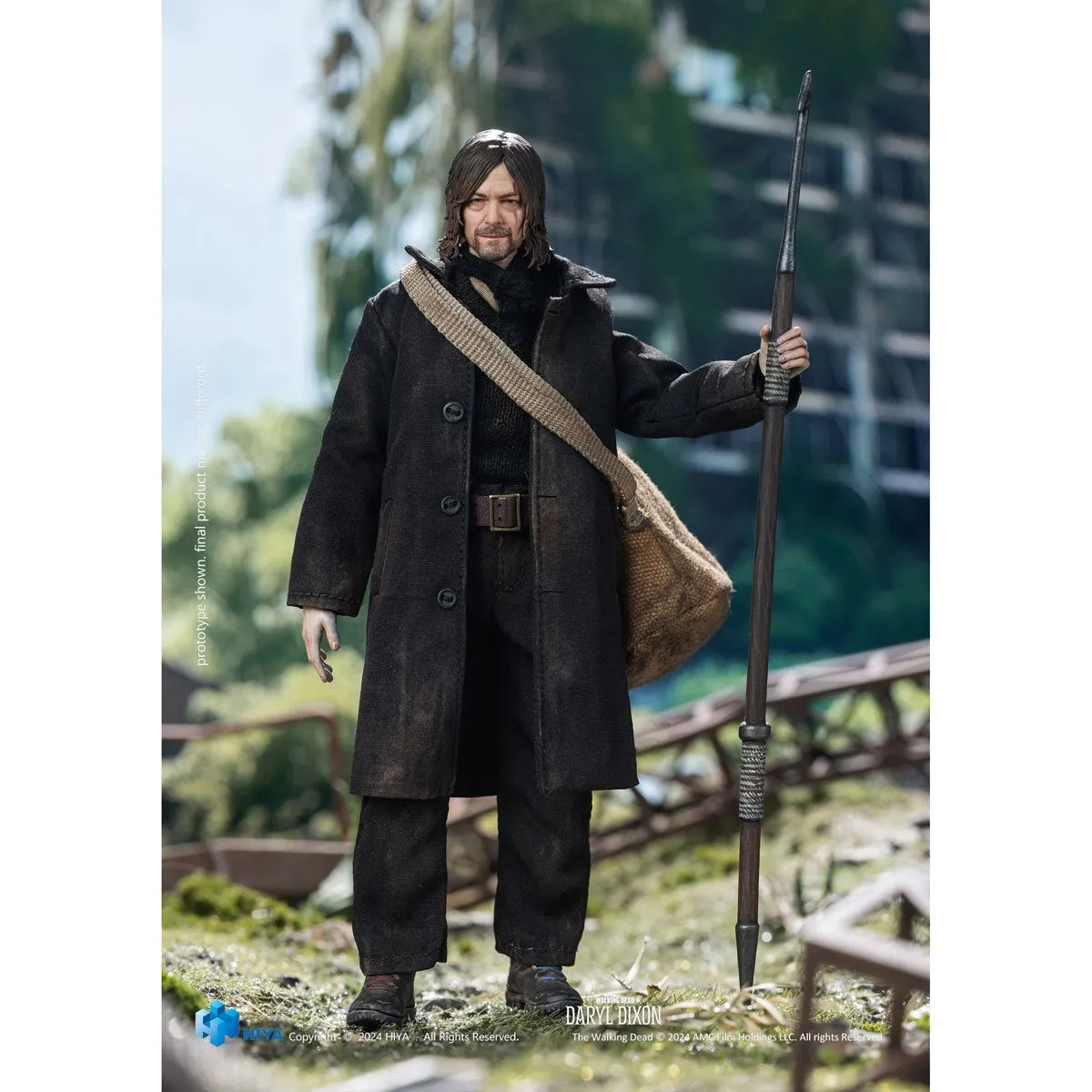 The Walking Dead Daryl Dixon Exquisite Super 1:12 Scale Action Figure - Hiya Toys