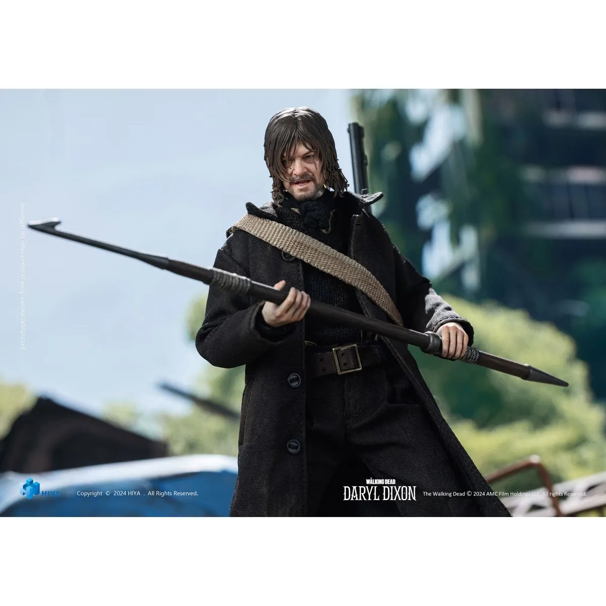 The Walking Dead Daryl Dixon Exquisite Super 1:12 Scale Action Figure - Hiya Toys