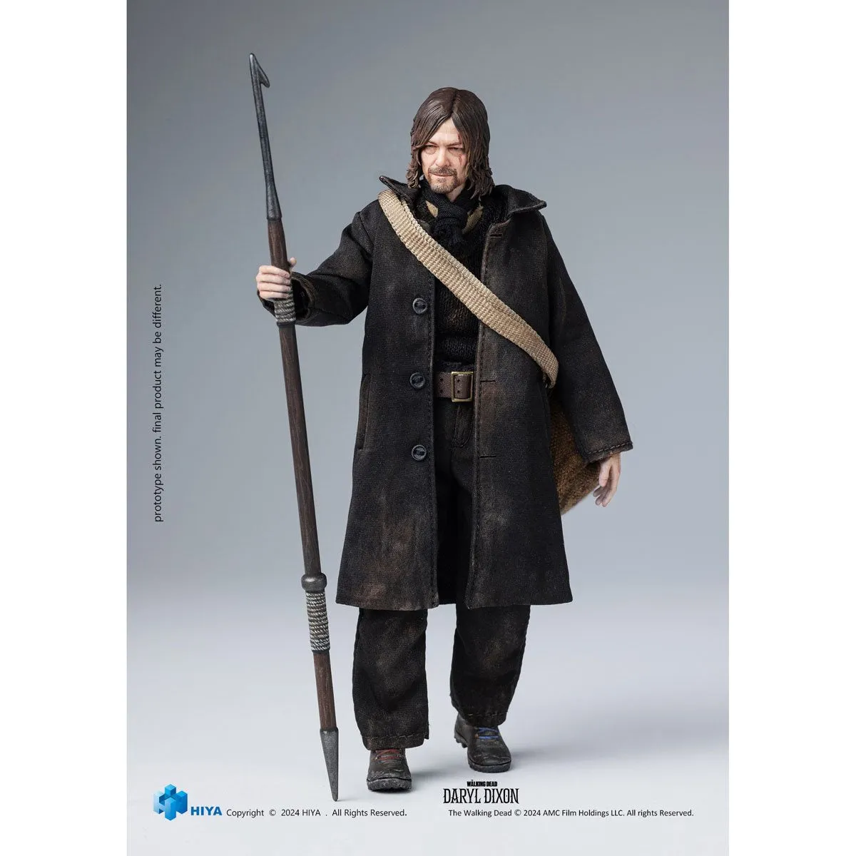 The Walking Dead Daryl Dixon Exquisite Super 1:12 Scale Action Figure - Hiya Toys