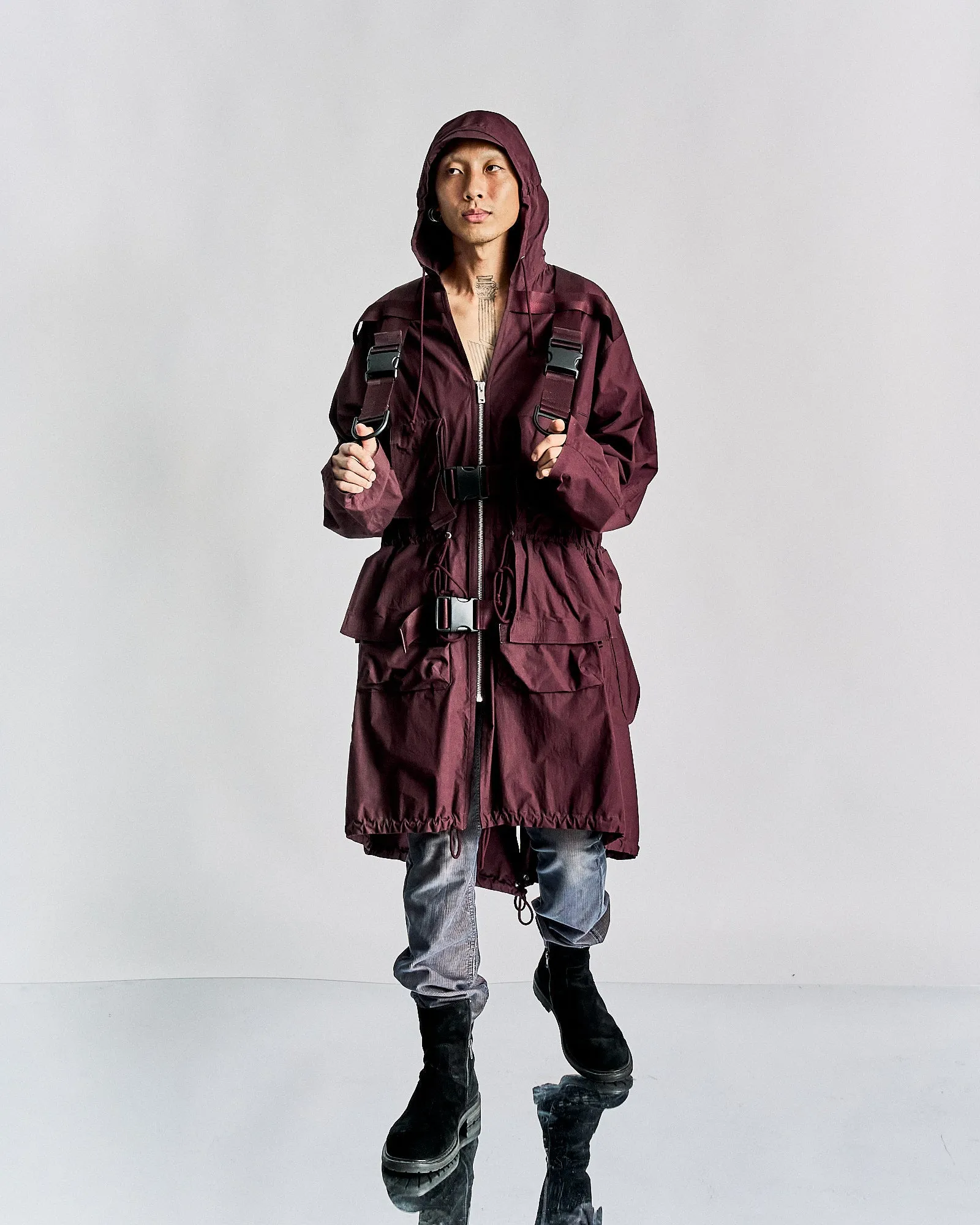 Undercover SS 2019 Shadow Hoppers Backpack Parka