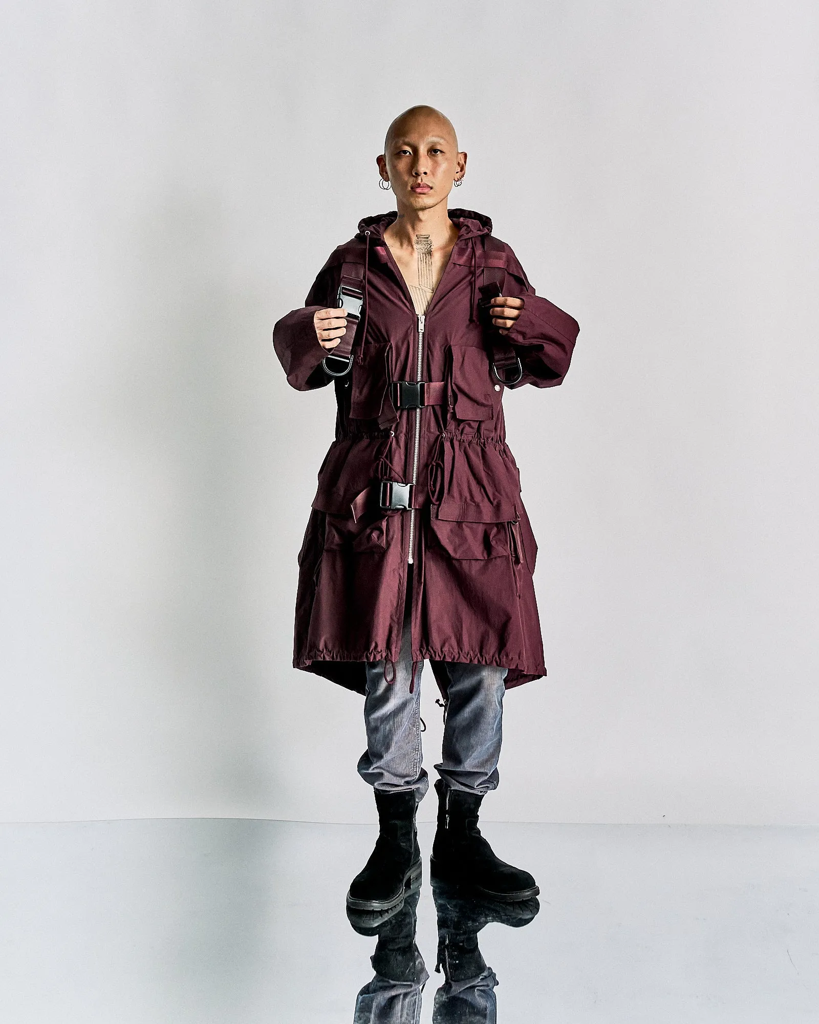 Undercover SS 2019 Shadow Hoppers Backpack Parka